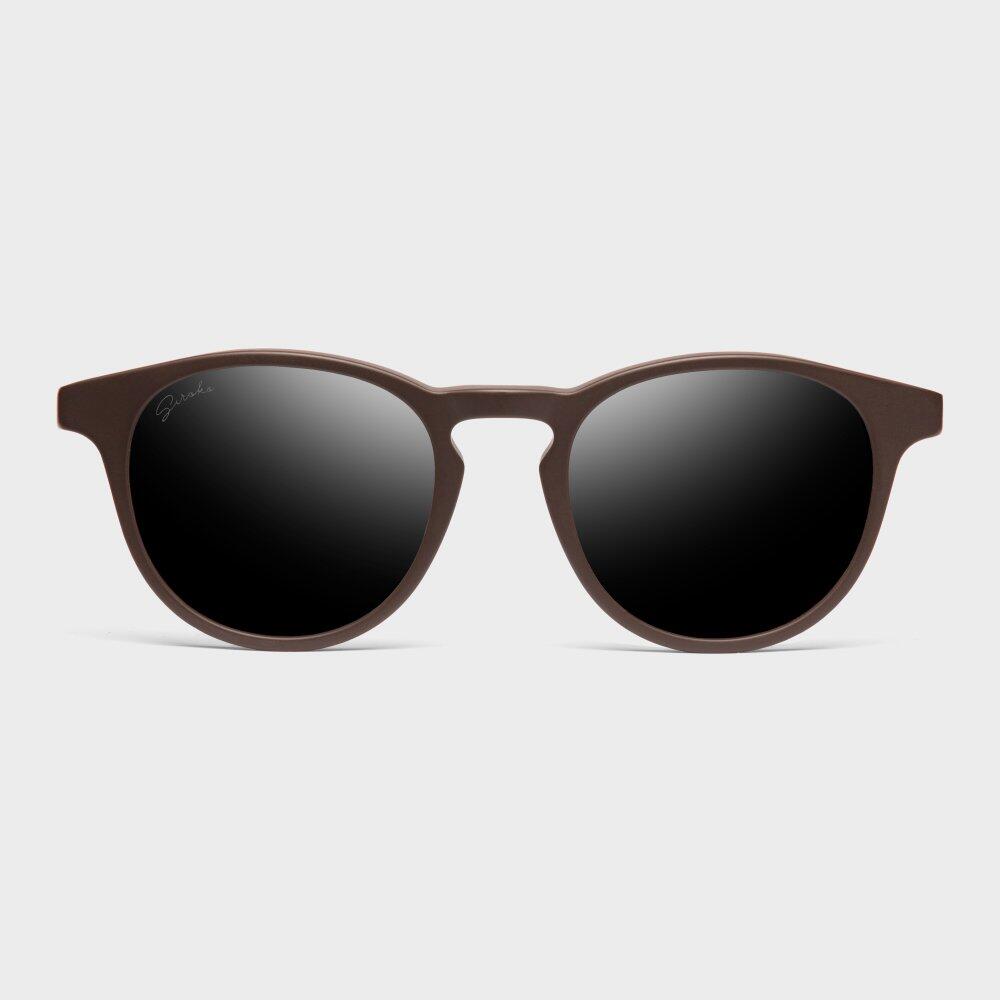 Gafas moda redondas lifestyle Hombre y Mujer Maui Marrón 2/7