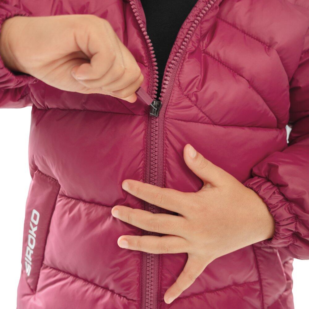 Kinderen Lifestyle Jongens pufferjas Berry Bordeaux 4/7