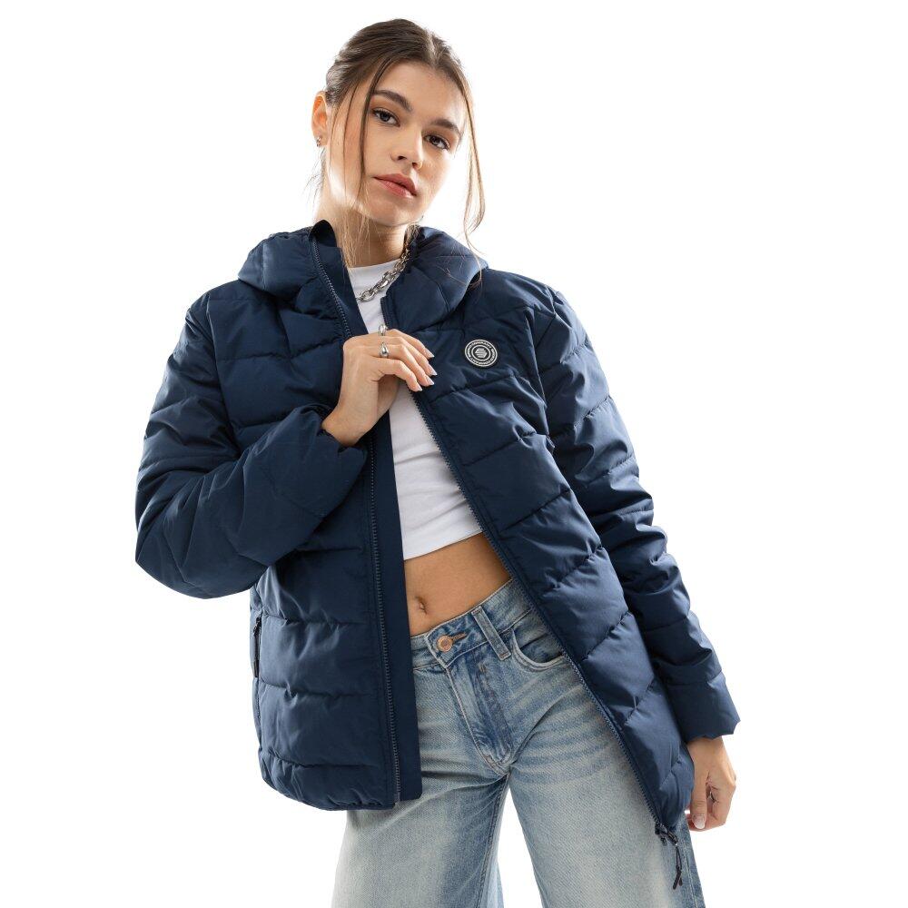 SIROKO Casaco acolchoado resistente à água mulher Lifestyle Argus-W Azul