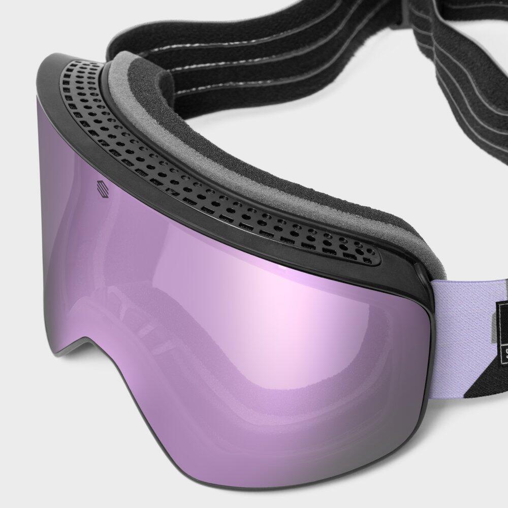 Máscara de ski Desportos de inverno Homem e mulher GX Amethyst Lavanda 4/7