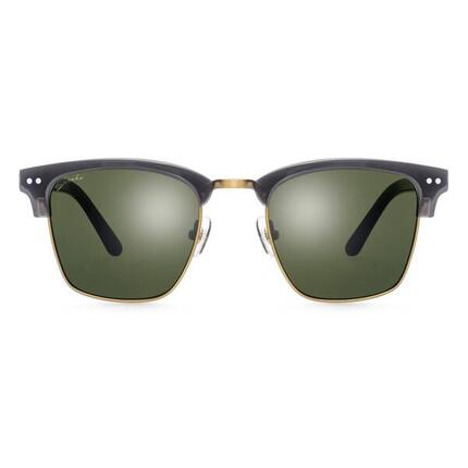 Lunettes de soleil fashion acier inox Lifestyle Homme et Femme Hudson Noir