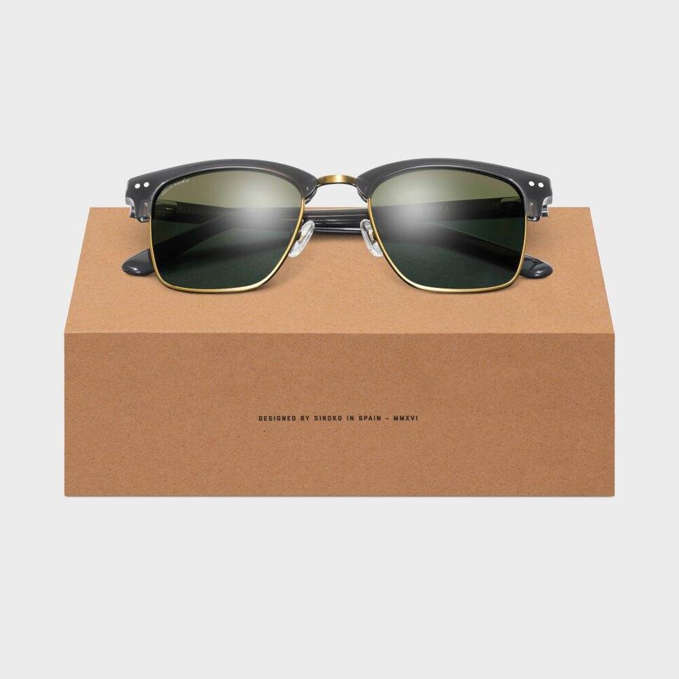 Miejskie okulary ze stali nierdzewnej Lifestyle Siroko Hudson