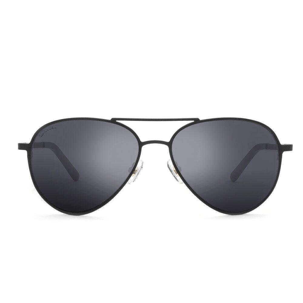 Siroko - Lunettes De Soleil Aviateur Acier Inox Lifestyle Homme Et Femme Monza Noir - Lunettes De Soleil - Noir - Taille Unique - Decathlon
