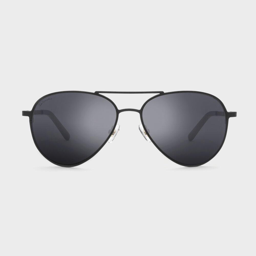 Lunettes de soleil aviateur acier inox Lifestyle Homme et Femme Monza Noir 2/7