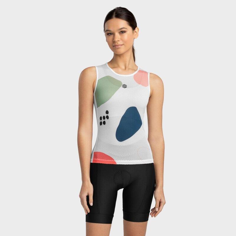 Sous-maillot vélo femme Cyclisme Camerig Blanc