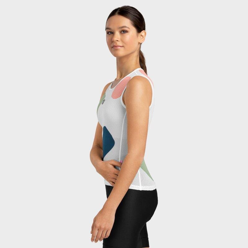 Sous-maillot vélo femme Cyclisme Camerig Blanc