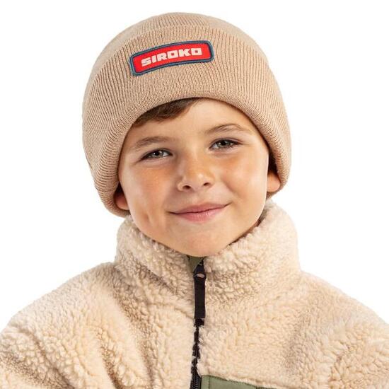 Bonnet hiver enfant Sports d'hiver Enfants Park Beige