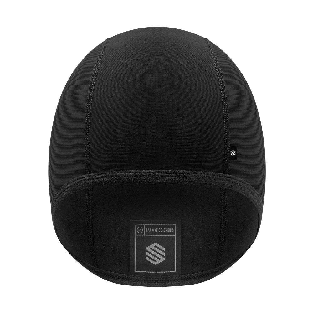 Men & Women Cycling thermal skull cap Essential Cap Black