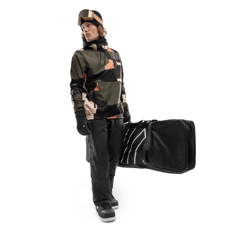 Pánská snowboardová bunda W1 Sandboard Černá