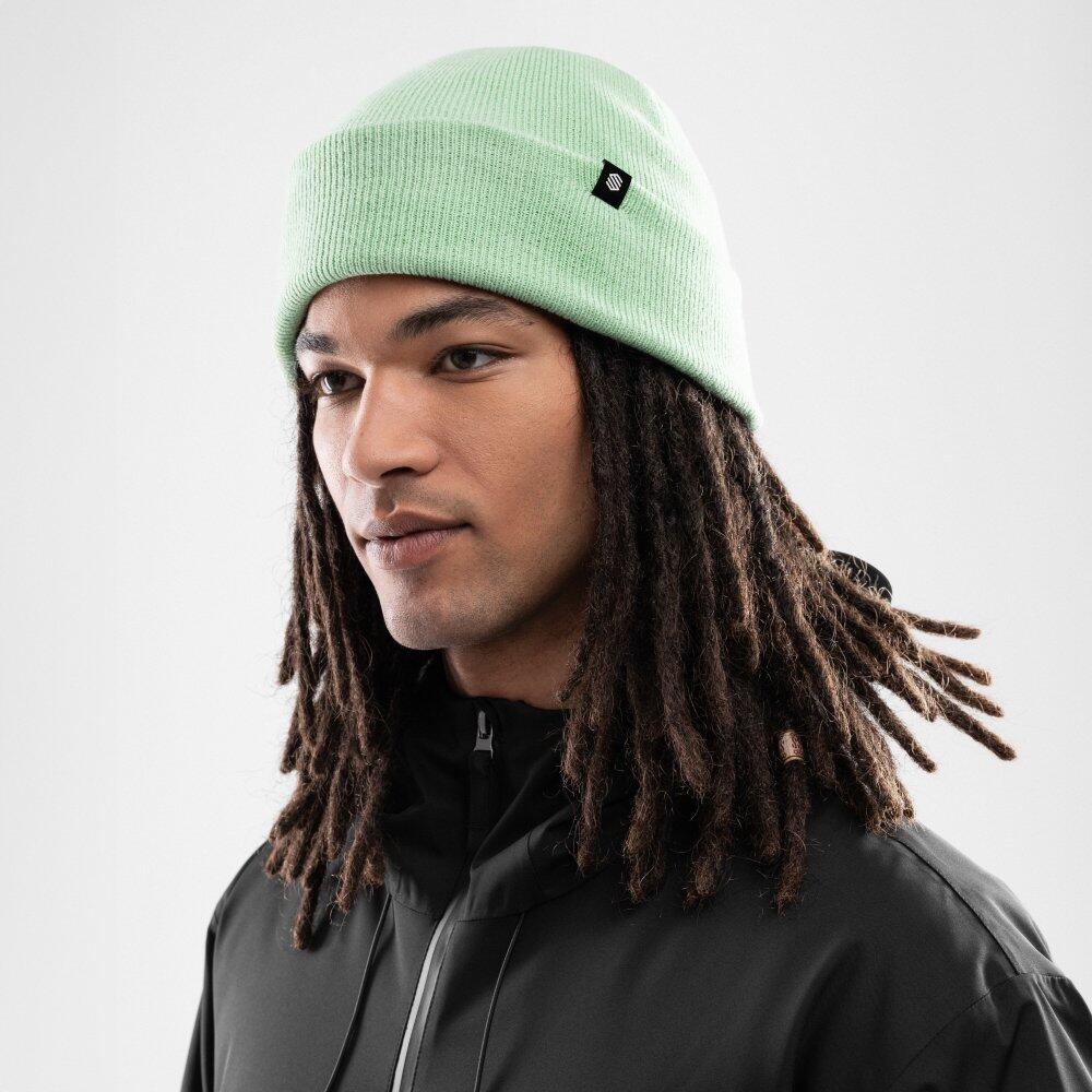Berretto invernale Sport invernali Uomo e donna Snowflake Dead Moss Verde 3/7