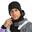 Gorro de Ski Snowflake Preto - Siroko