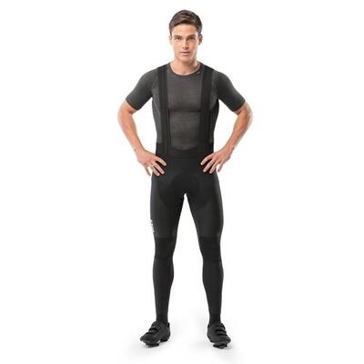 Herren Radsport lange fahrradträgerhose für BX Bolzano Schwarz
