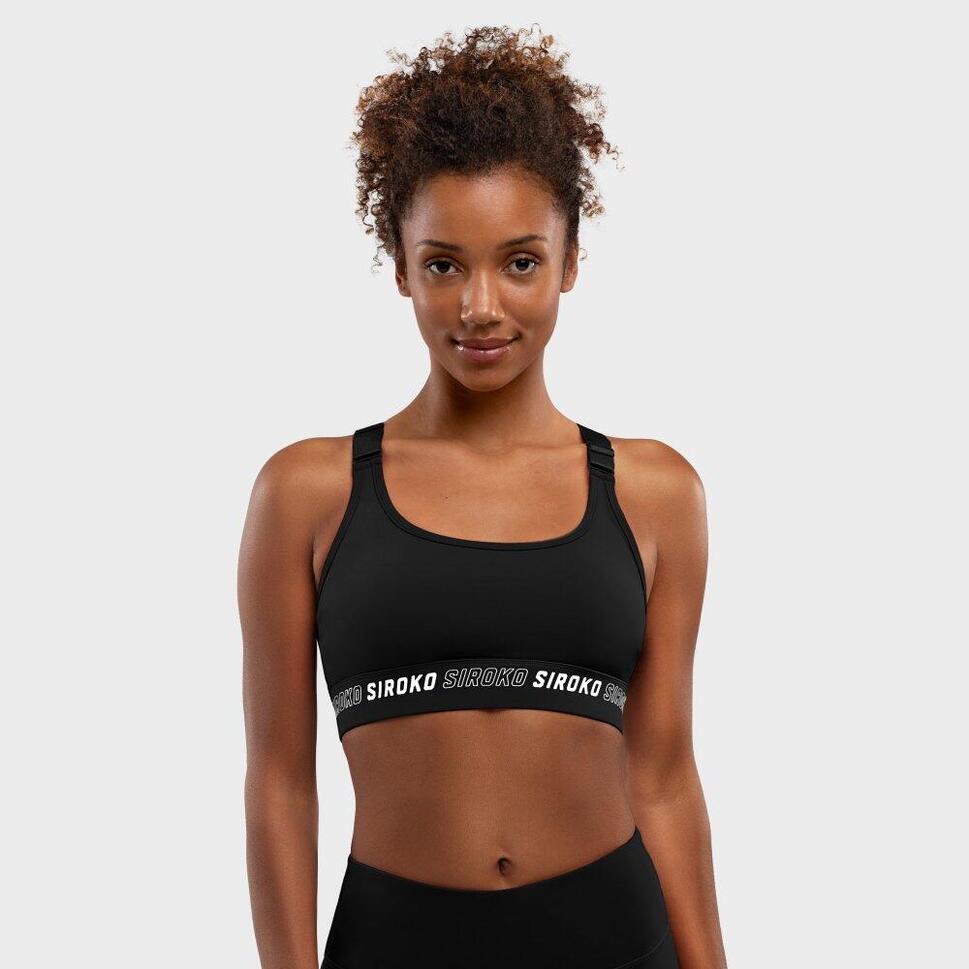 Stanik sportowy Fitness Damski Cardio Wysokie wsparcie