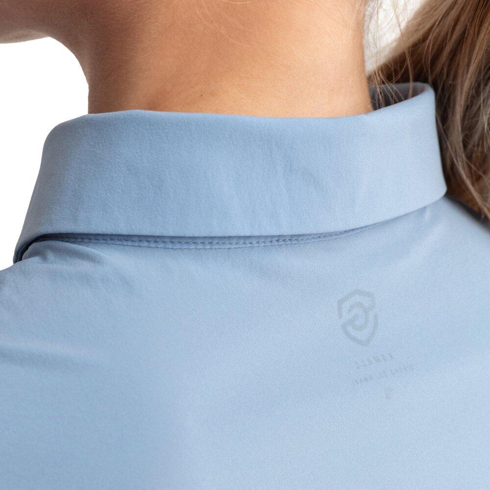 Damen Golf Ärmelloses funktions-poloshirt Llorea Blue Blau 4/8