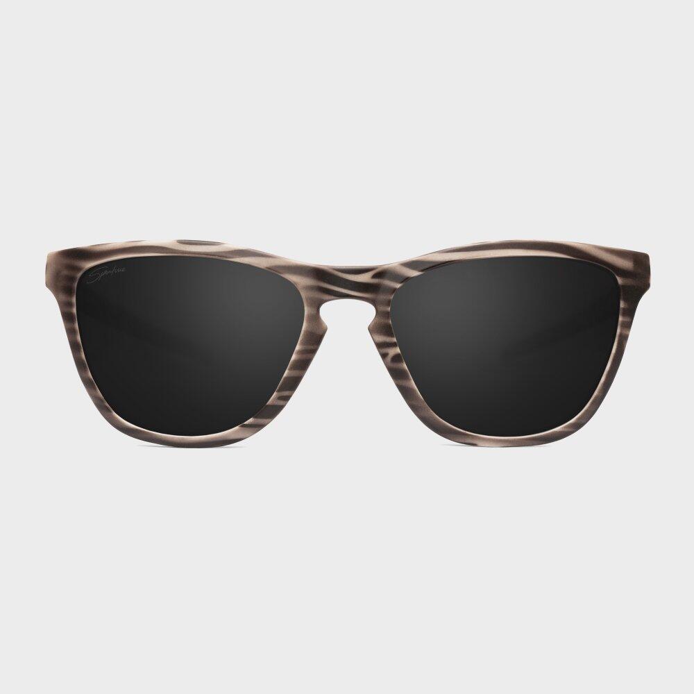 SIROKO Siroko Rodiles Wood-Effect Polycarbonate Sunglasses, Polarised Lenses