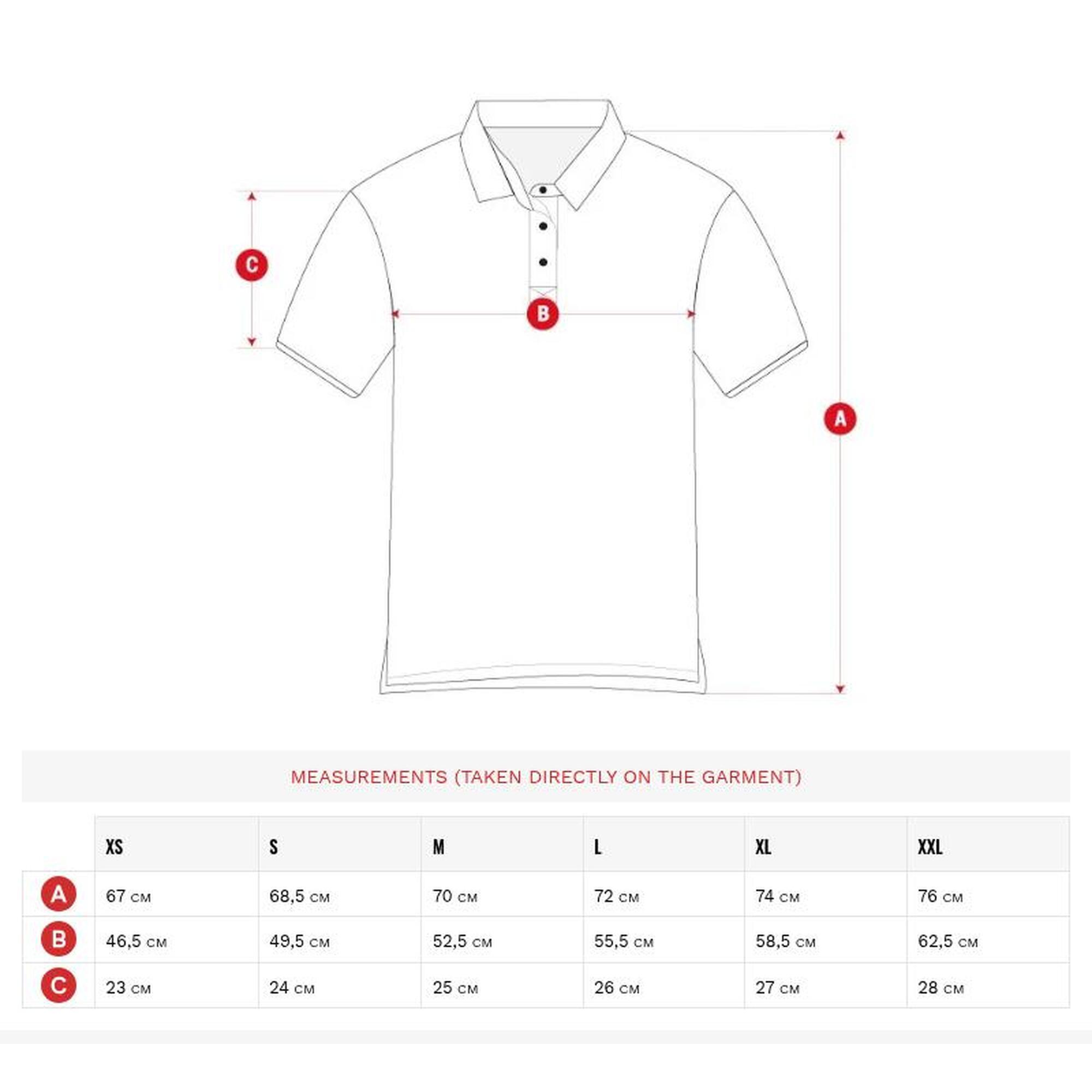Men Golf férfi technikai póló Birkdale Navy Kék