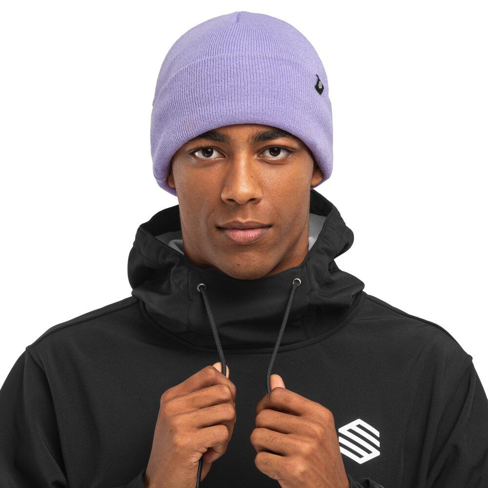 Siroko - Bonnet Hiver Sports D'Hiver Homme Et Femme Snowflake Violet Lavande - Bonnet - Bleu - Taille Unique - Decathlon