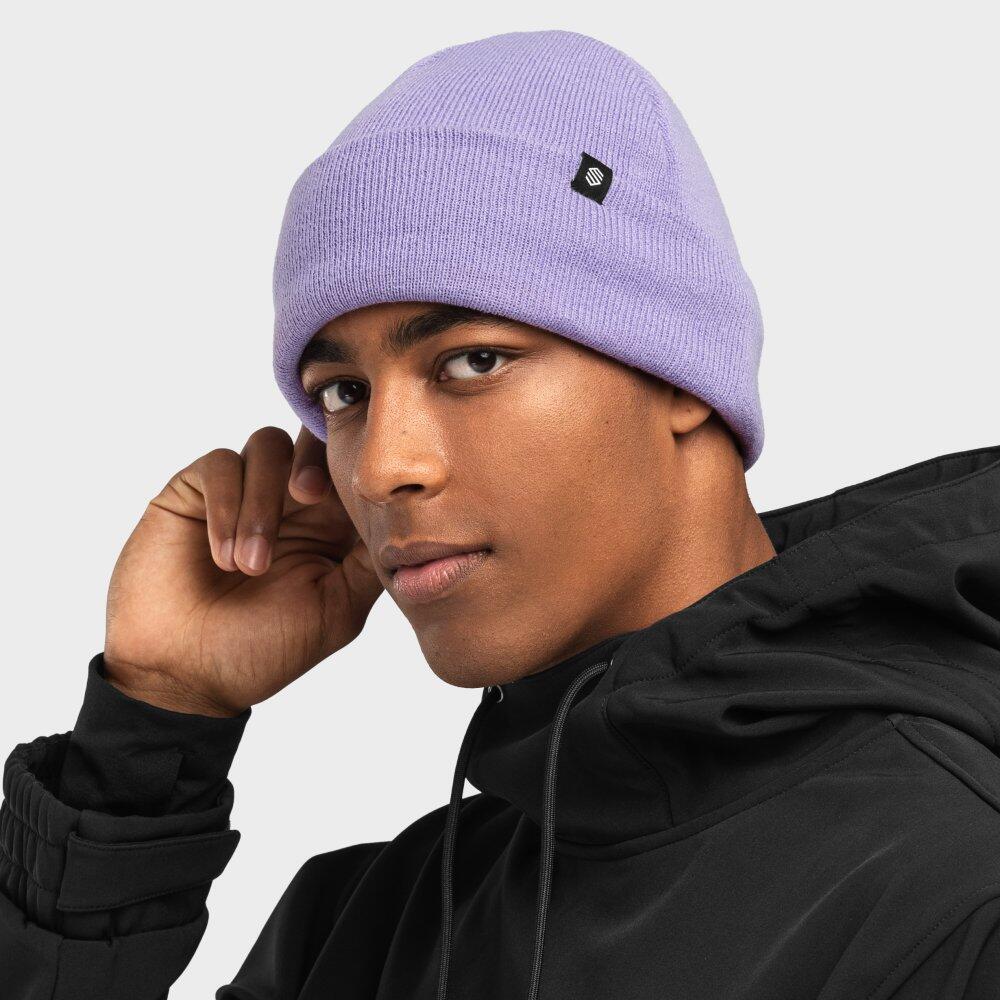 Bonnet hiver Sports d'hiver Homme et Femme Snowflake Violet Lavande 3/7