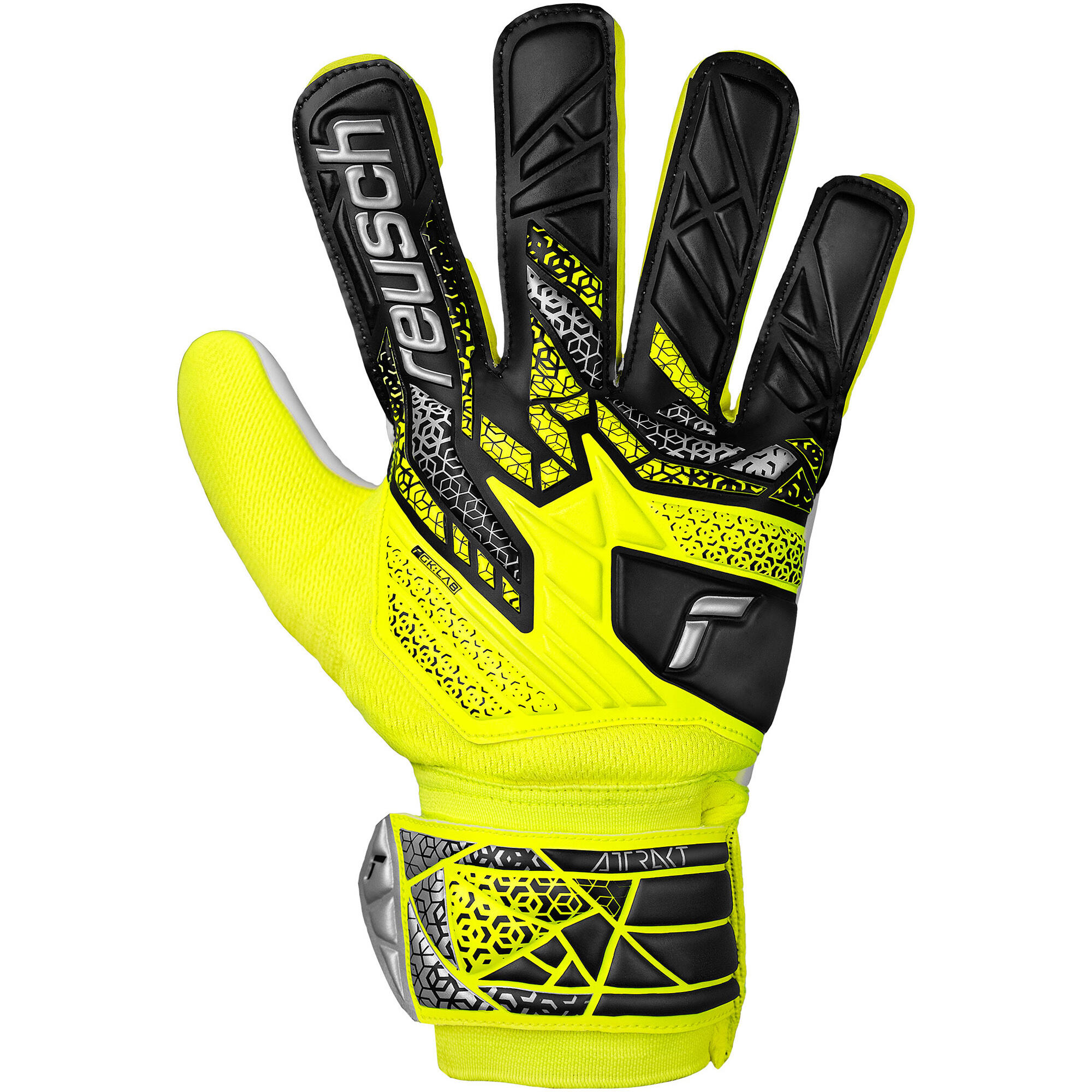 Gants gardien Reusch Attrakt Starter Solid Junior - PVC, velcro 2/7