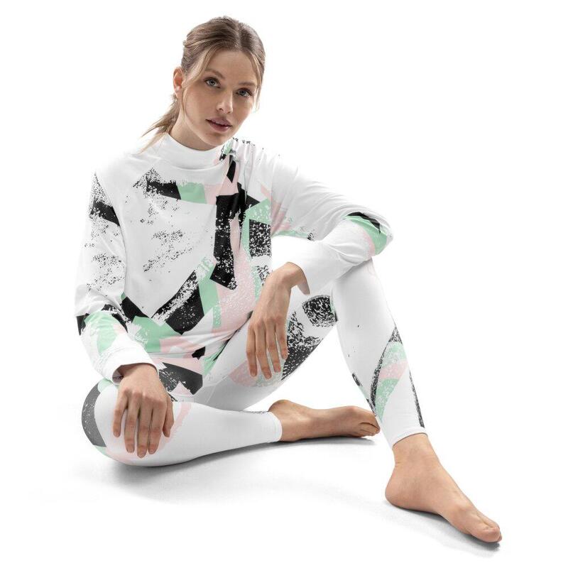 Bluză termică pentru femei SLUSH-W Tangle Multicolor