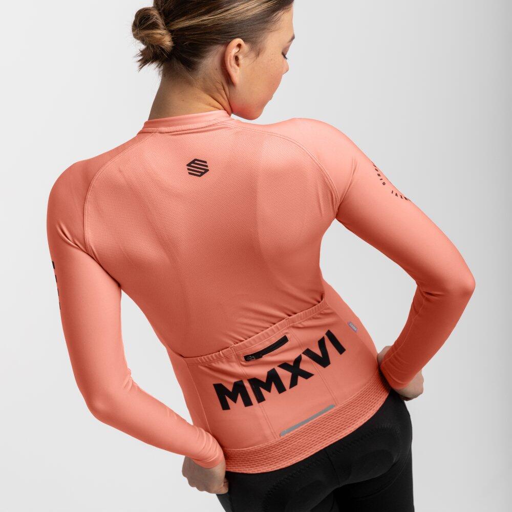 Women Cycling 's long sleeve jersey M2 Ardenas Clay 2/8
