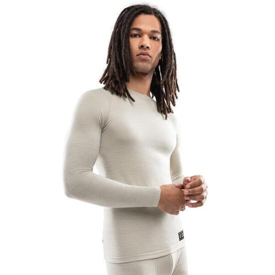 Maglia intima in lana uomo Sport invernali SRX Ground Beige