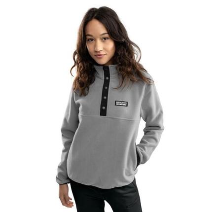 Damen Wintersport dicker fleecepullover für Koli-W Grau