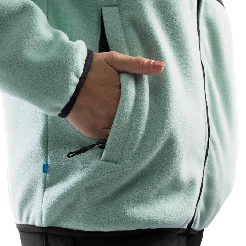 Chaqueta polar Ripstop mujer esquí y nieve Stoos-W Verde