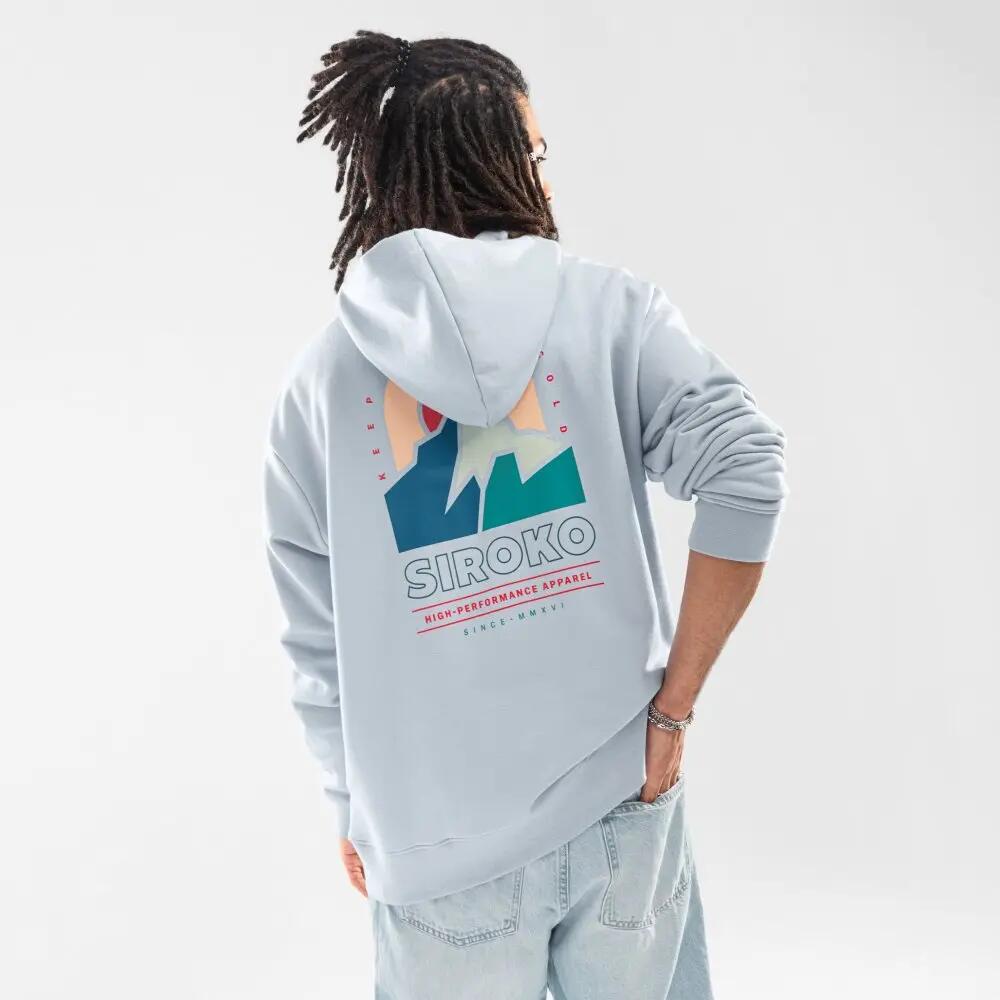 Sweat à capuche homme Lifestyle Rise Bleu 2/7