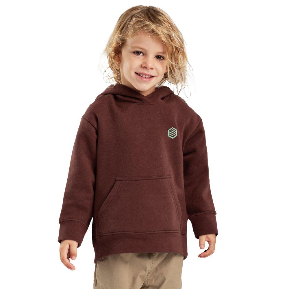 SIROKO Felpa con cappuccio per bambini Lifestyle Bambini e bambine Crowd Marrone