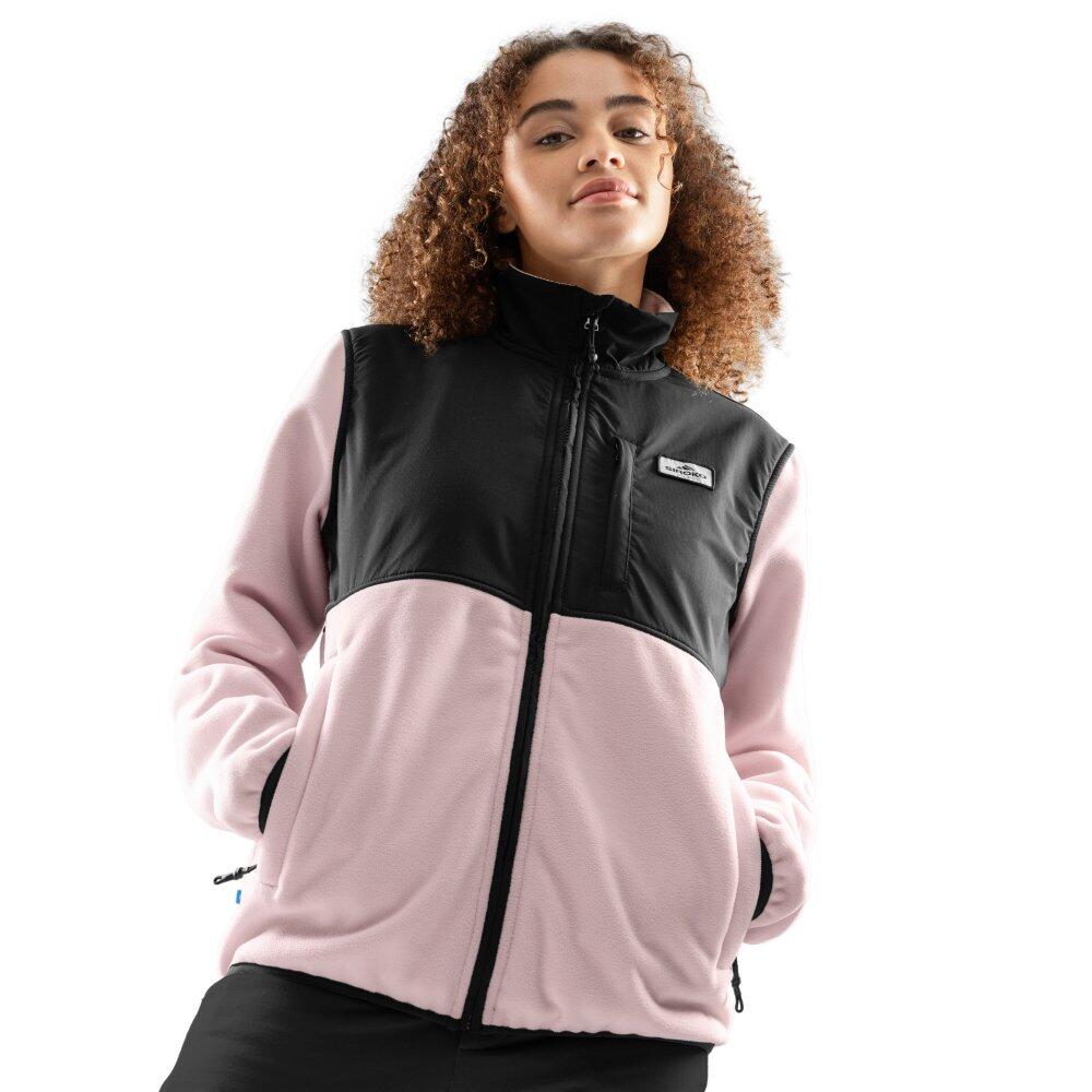 Giacca in pile Ripstop donna Sport invernali Evolène-W Rosa SIROKO