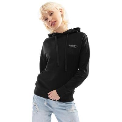 Dames lifestyle hoodie voor panther-w zwart