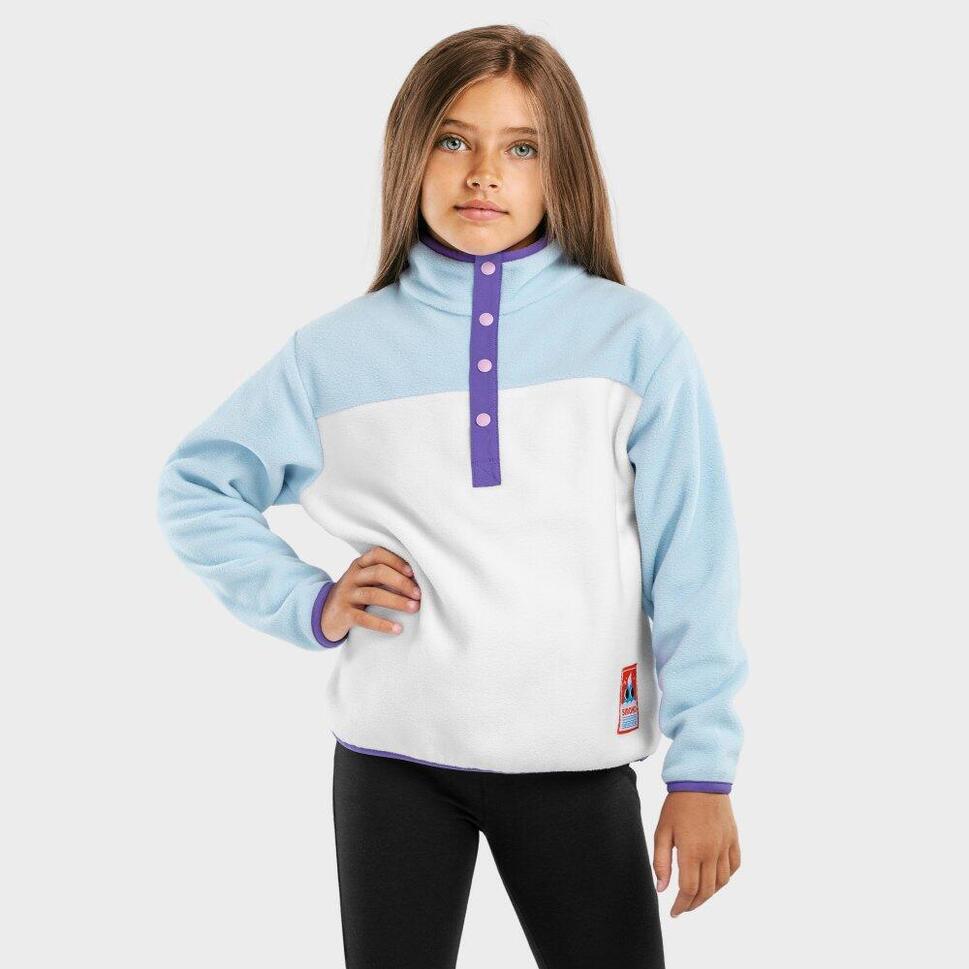 Bluza z grubego polaru snowboardowa dziecięca Charm-G