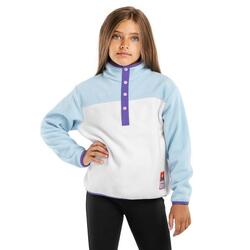 Pull polaire épais fille Sports d'hiver Enfants Charm-G Bleu