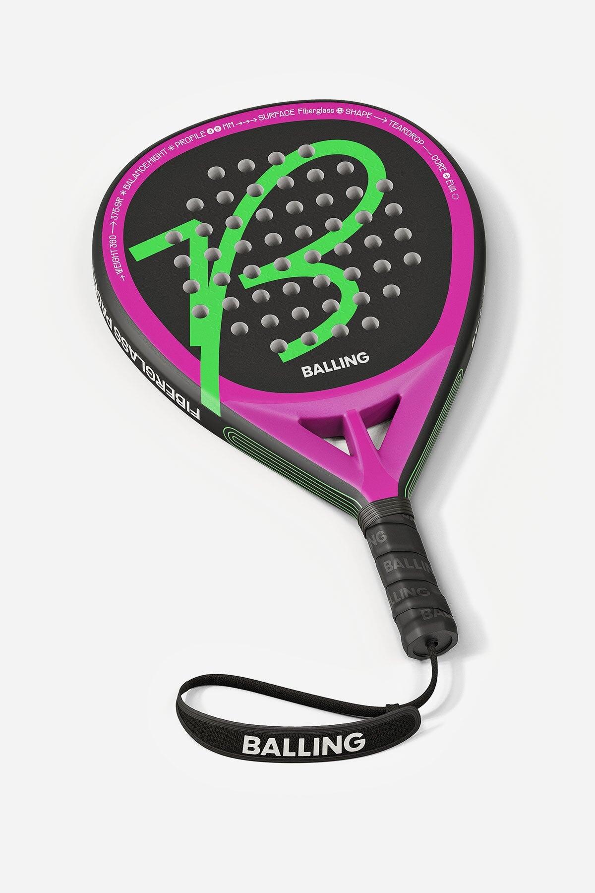 Padel Racket Aerial 3/4