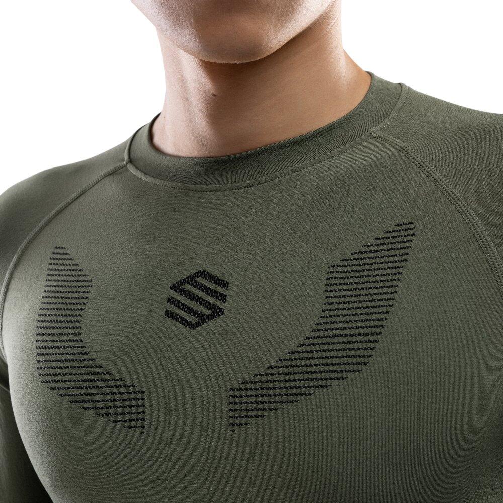 Sous-maillot de compression homme Sports d'hiver Pretzel Vert 4/7