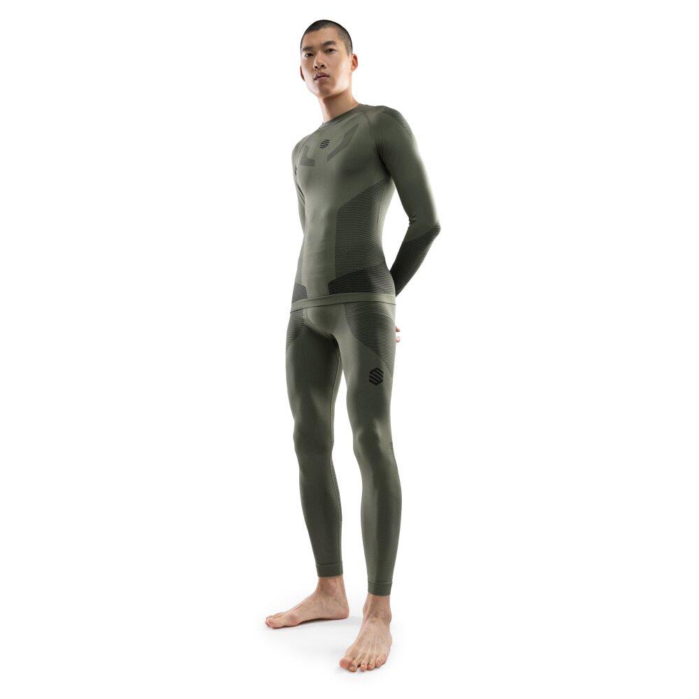 Sous-maillot de compression homme Sports d'hiver Pretzel Vert 3/7