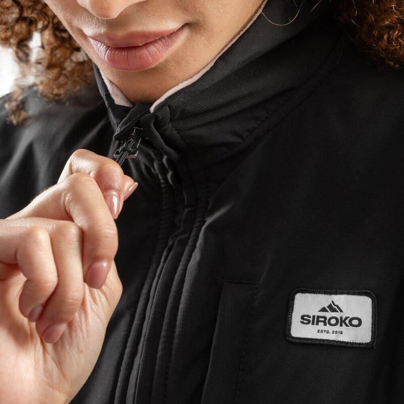 Dames Wintersport ripstop fleecejack Evolène-W Roze