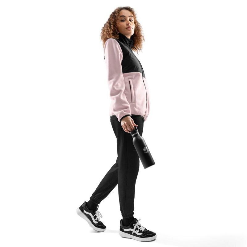 Dames Wintersport ripstop fleecejack Evolène-W Roze