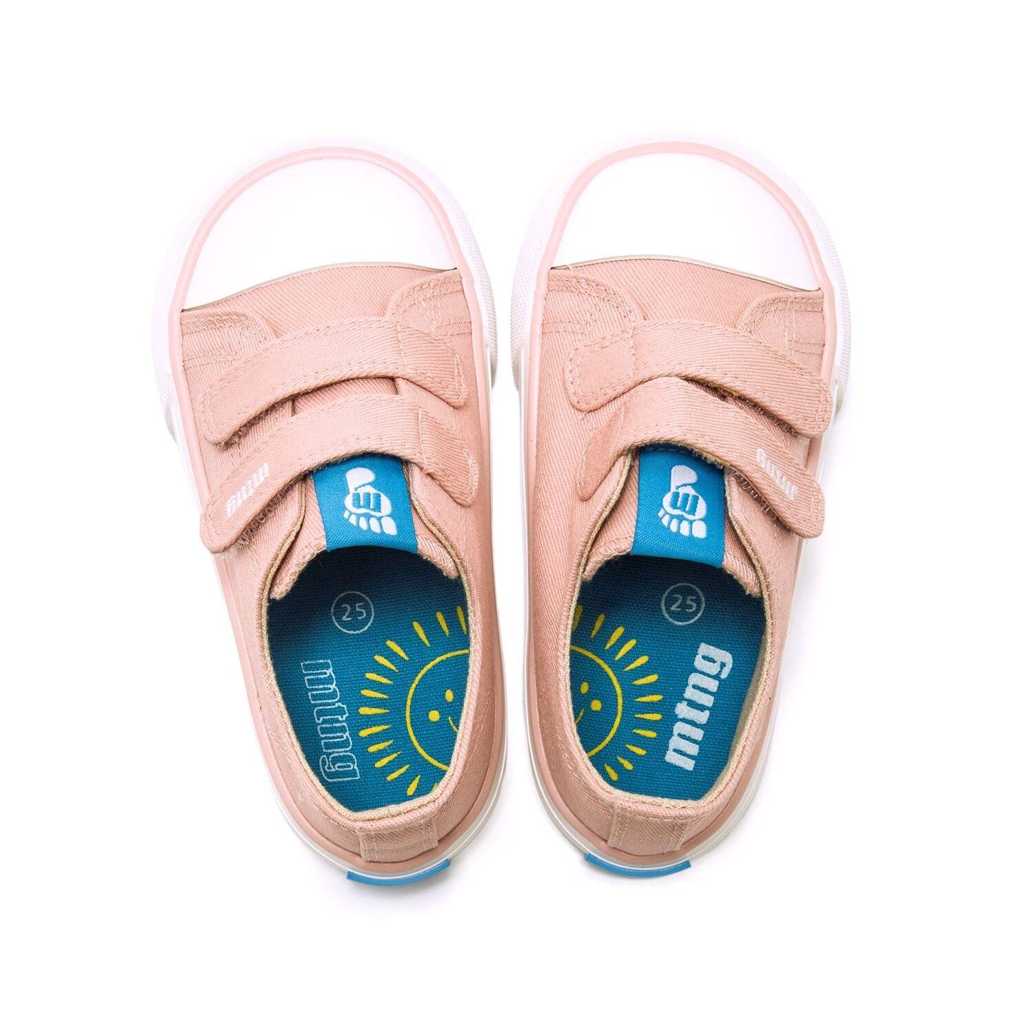 Zapatillas caminar Niños barefoot MTNG KIDS FREE BABY rosa 4/7