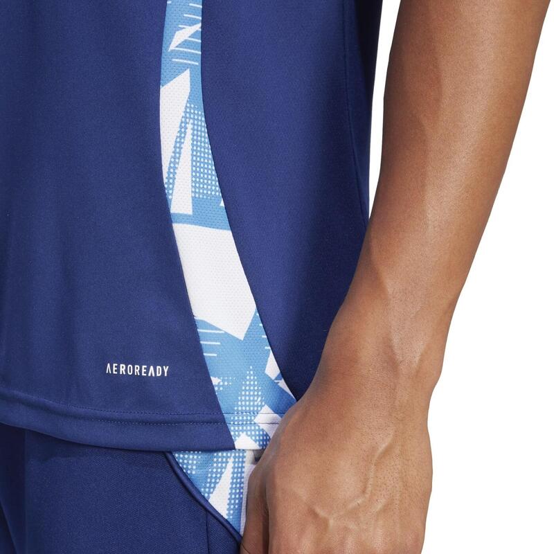 T-shirt d'entraînement Adidas de l'Équipe de France Marine
