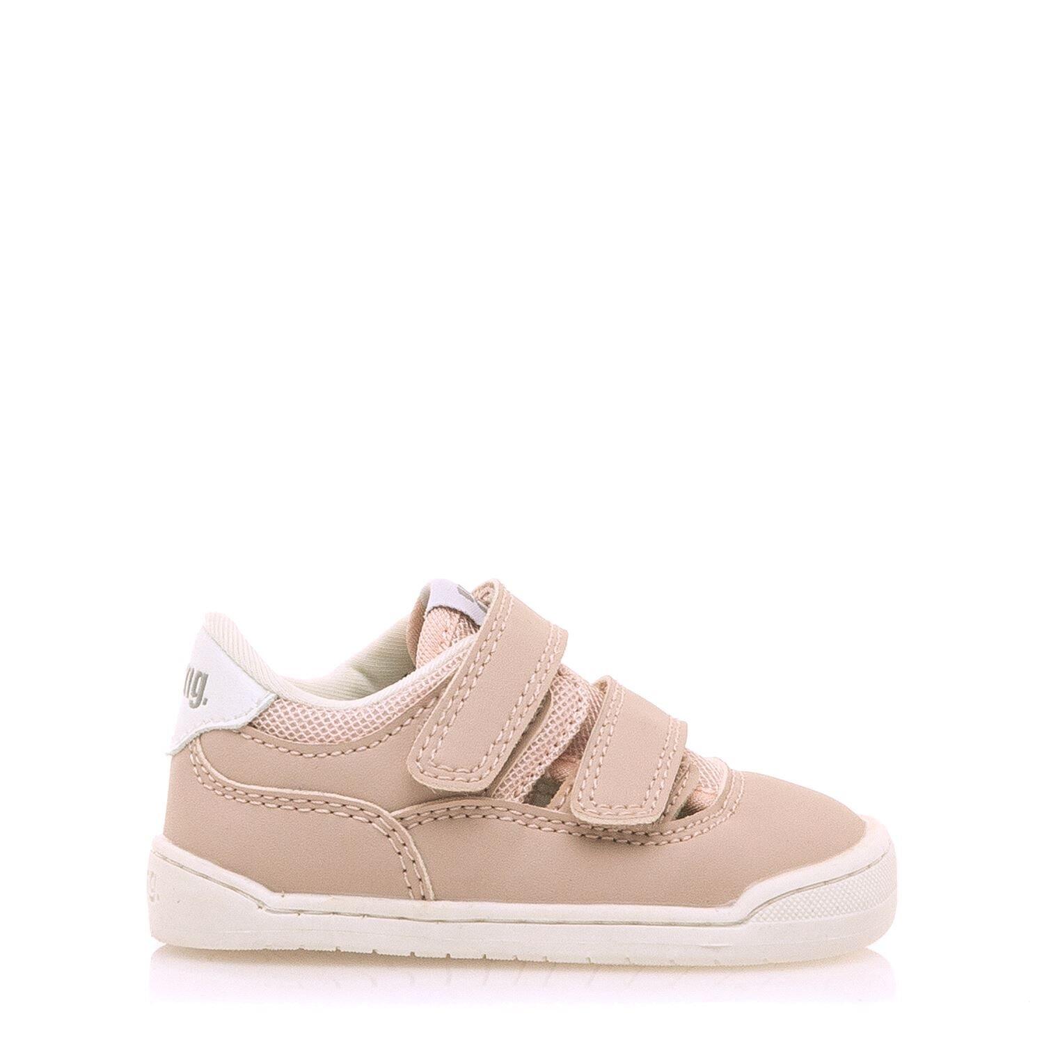 calçado de caminhada para menina mtng free baby rosa