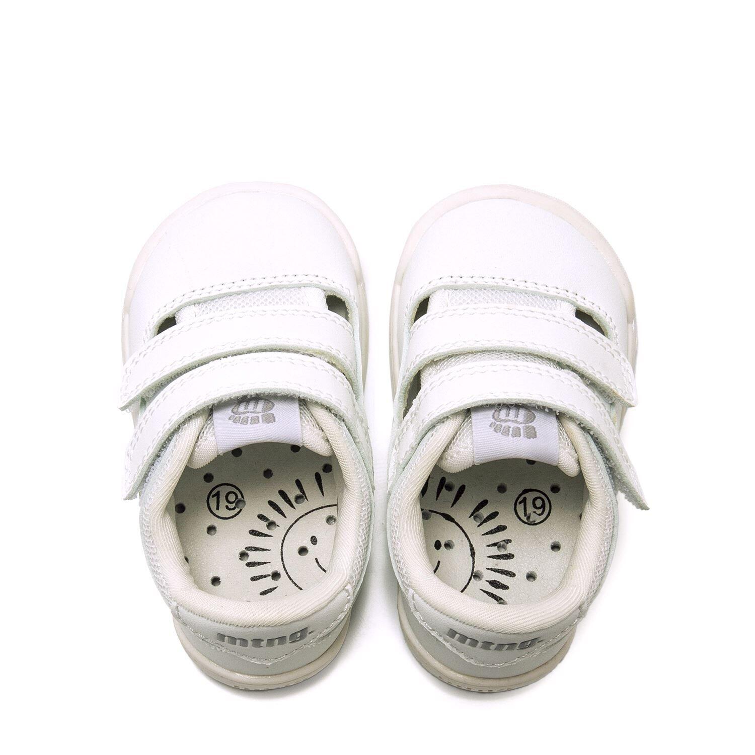 Sneakers barefoot Bambina MTNG KIDS Free baby Bianco 4/7