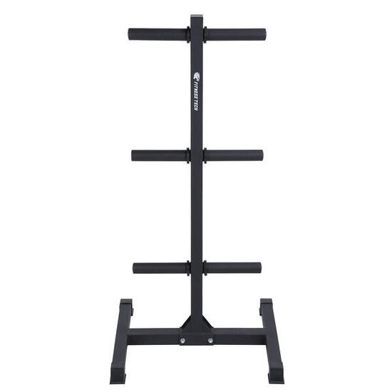 Bumper Plate Rack Verticale Fitness Tech
