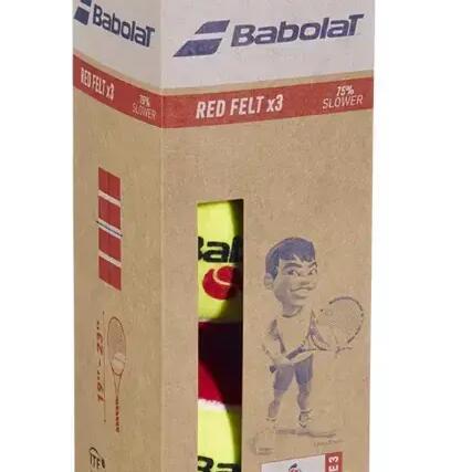 Babolat Stage 3 Red Tennis Balls - 3 Ball Tube