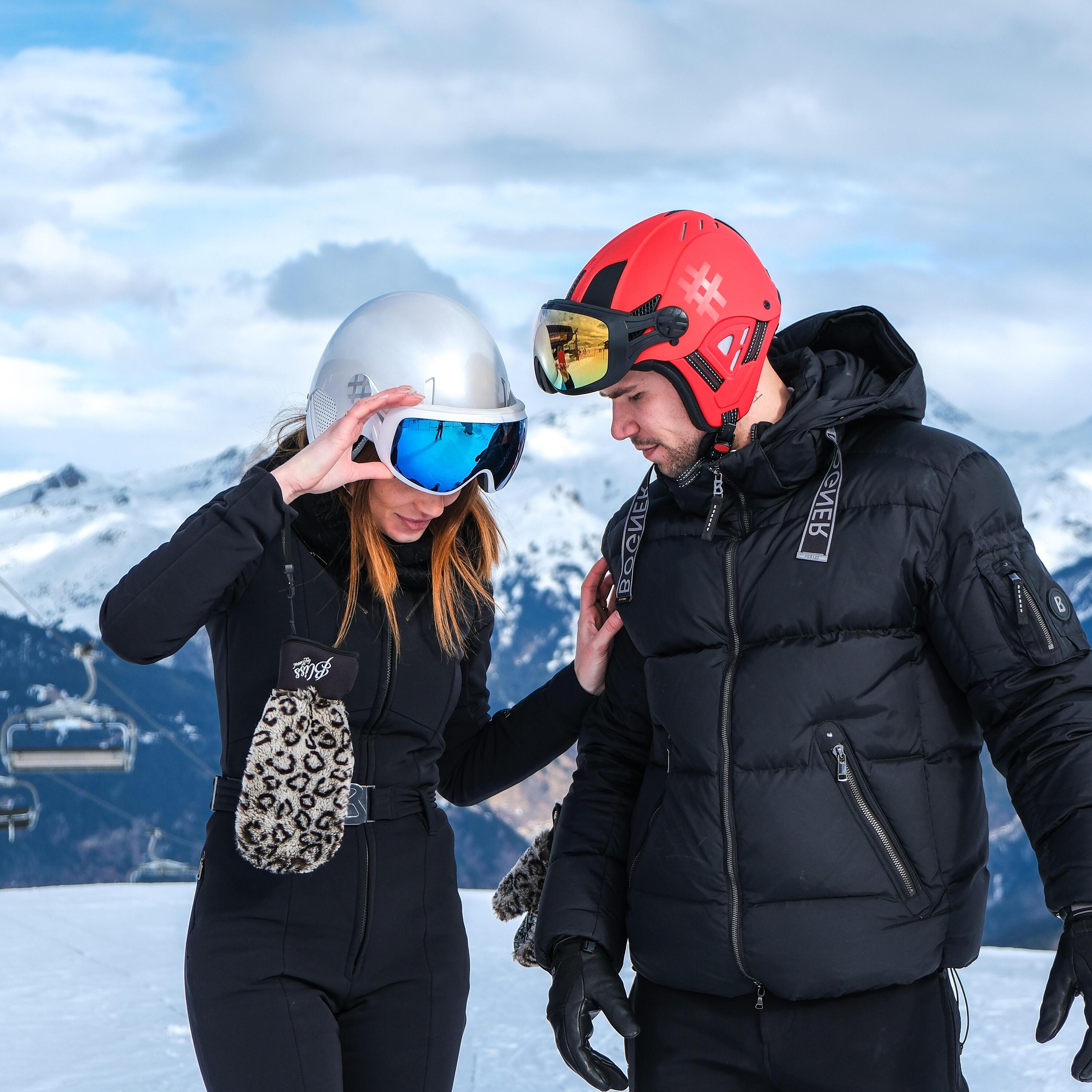 LOUNA II TEMPO VISOR HELMET FIRE RED 5/6
