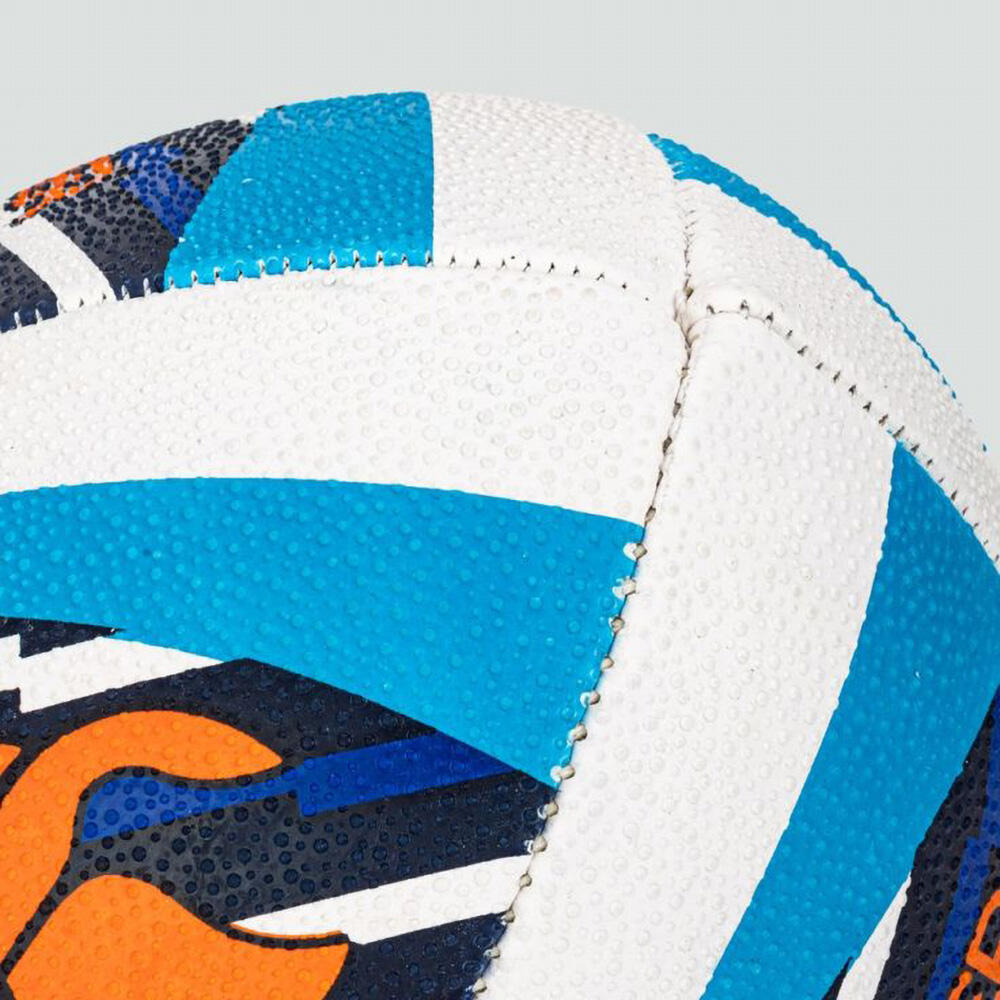 Canterbury Thrillseeker Rugbyball Blau, Weiß Und Orange Größe 3 4/4