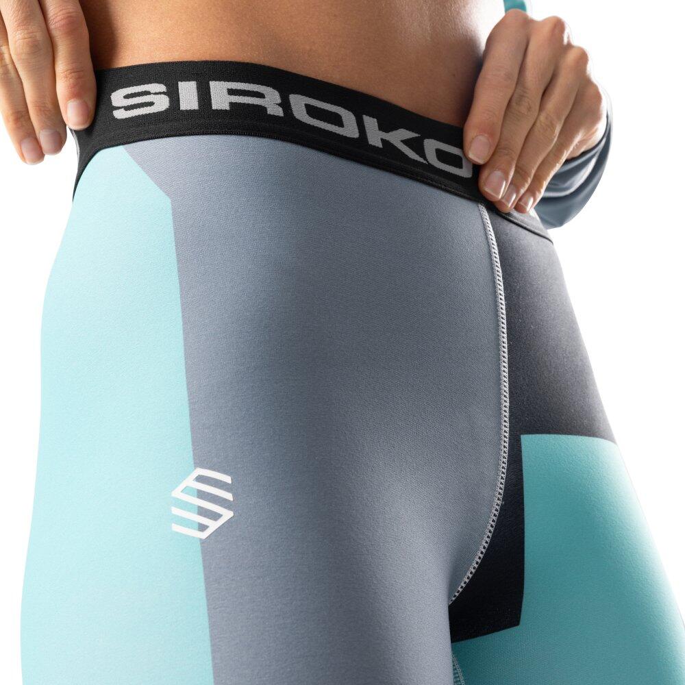 Pantalon sous-vêtement thermique femme Sports d'hiver Ether Turquoise 4/7