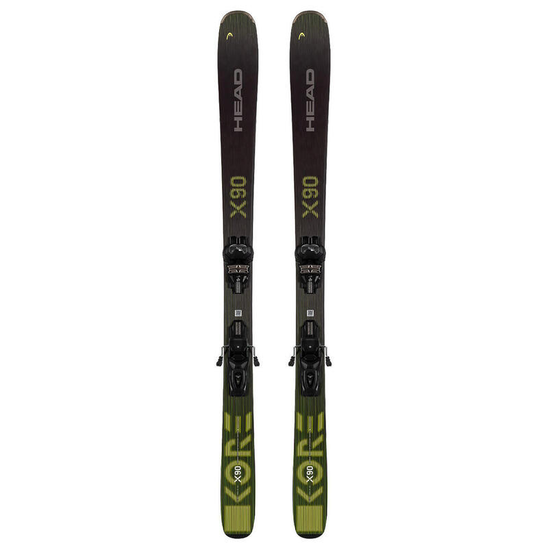 Narty męskie allmountain HEAD KORE X 90 + wiązania TYROLIA ATTACK 11 z GRIP WALK