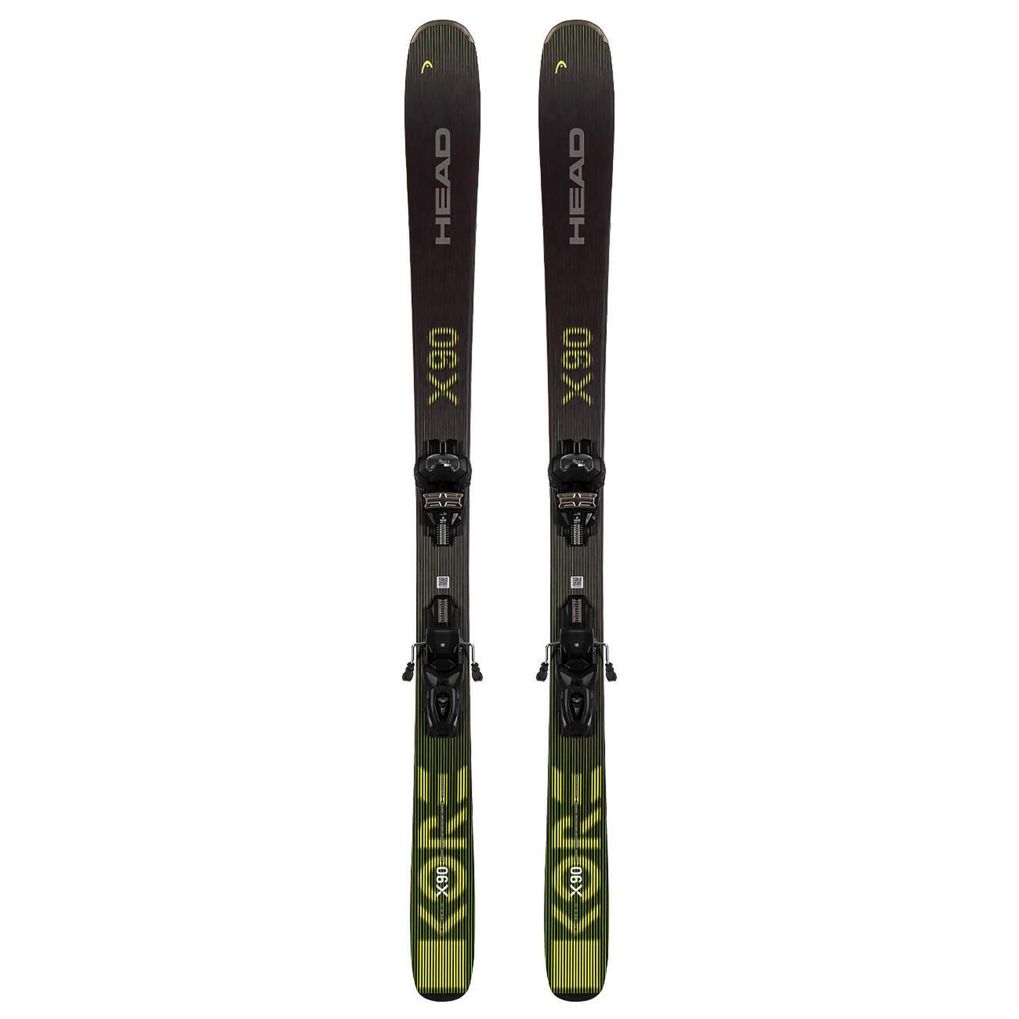 Narty męskie allmountain HEAD KORE X 90 + wiązania TYROLIA ATTACK 11 z GRIP WALK